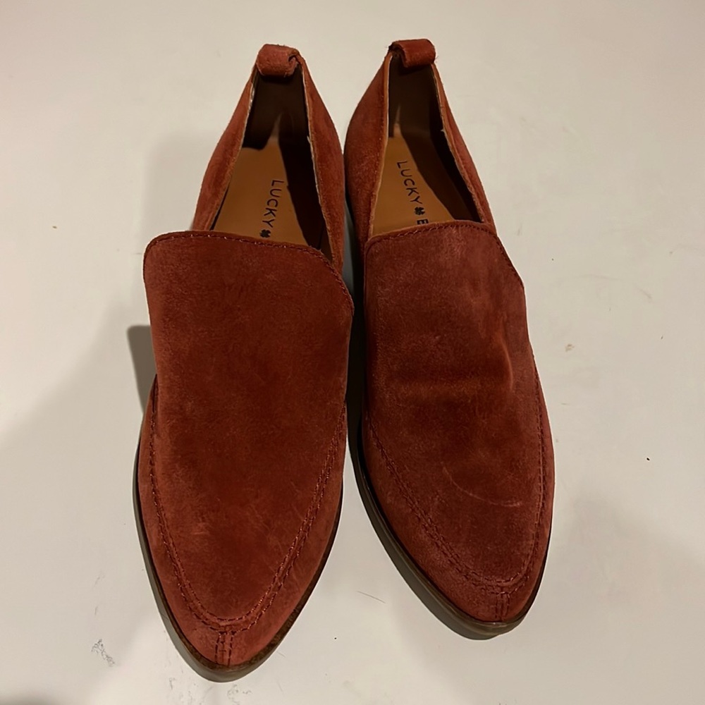 Lucky Brand Mahzan Suede Booties Size 6.5 NWOB